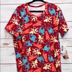 Lularoe Disney Aladdin Gracie size 8